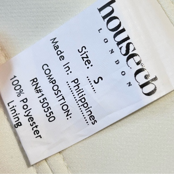 House of CB Bea Crop Draped Corset Top Small - Picture 3 of 12